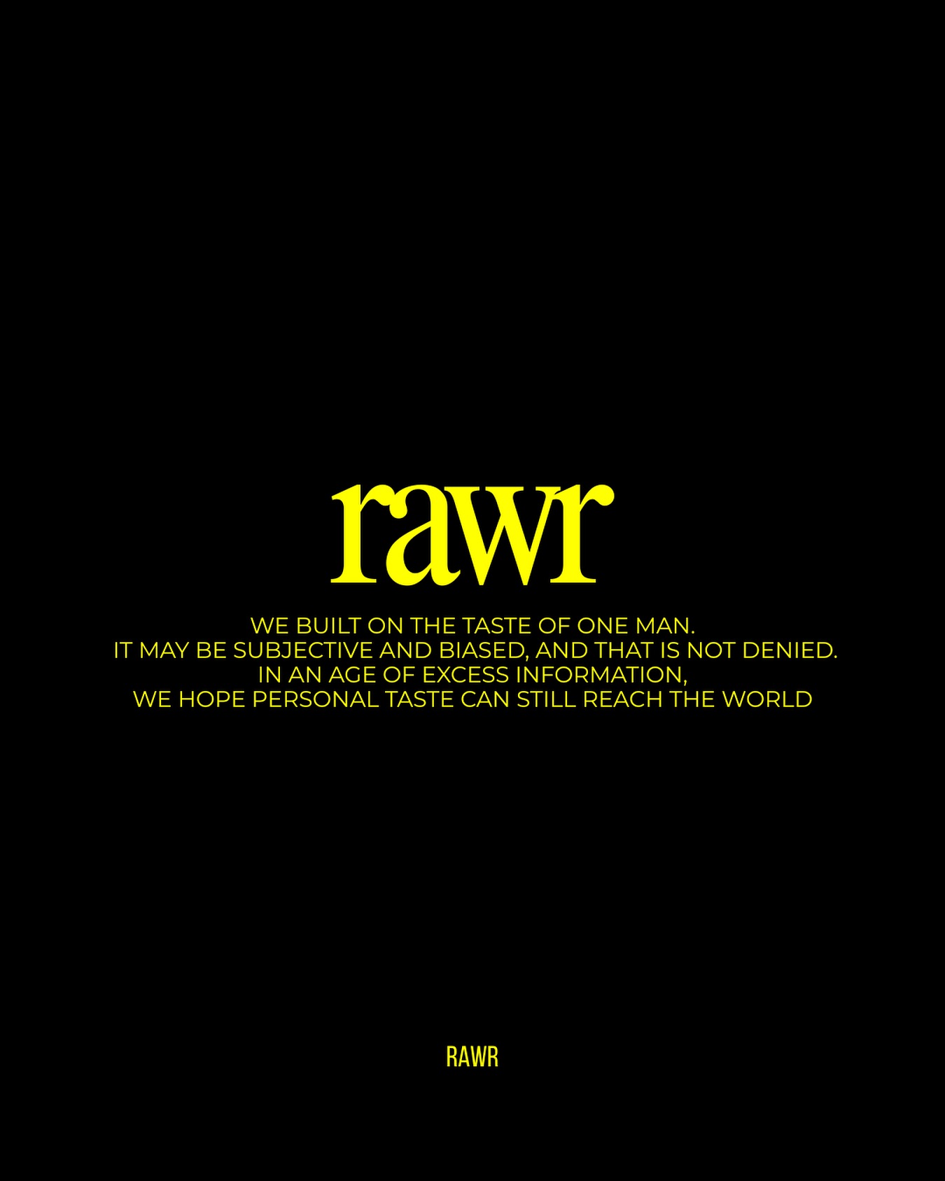 'Rawr'